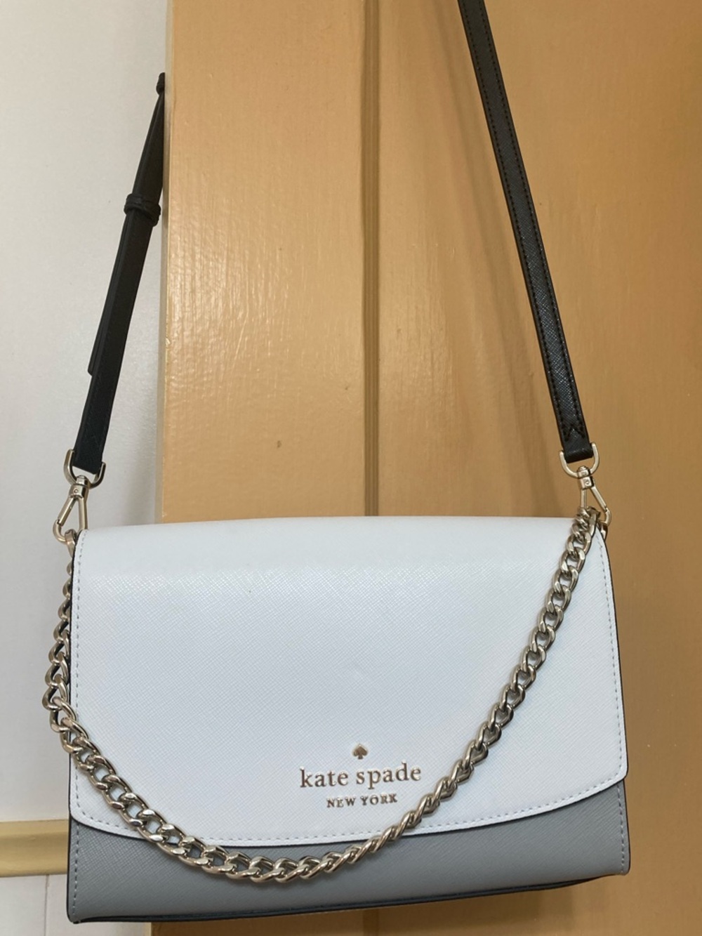 Kate Spade crossbody tri-color purse, unused